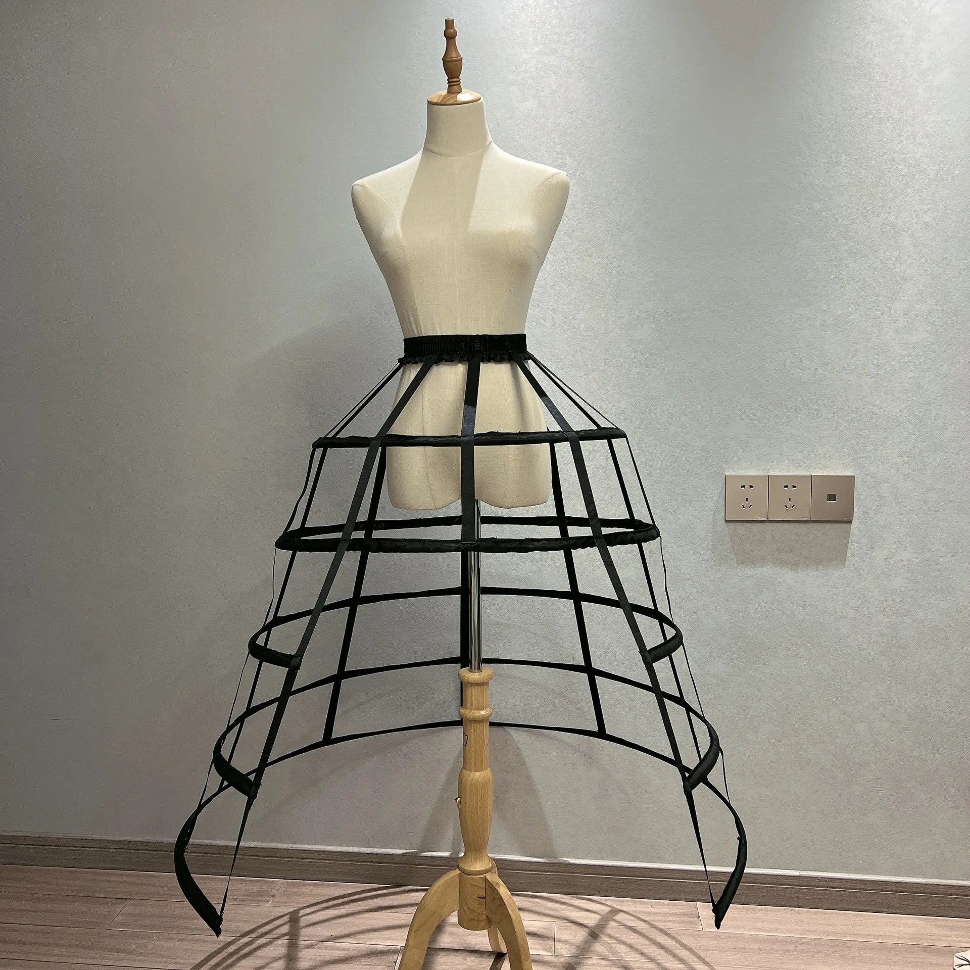 Petticoat Birdcage Hollow Skirt Brace Adjustable Children's Daily Adjustable Lolita Skirt Multiple Specifications and Styles