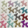 Fashion Cartoon Balloon Dog Acrylic Plastic Lightweight Pendant for Charm Jewelry Making DIY Necklace Bracelets Keychain