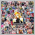 100PCS Factory Wholesale Hot Selling Cartoon Creative Personality Stickers Guitar Refrigerator Desktop Cup Stickers