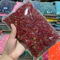 JUNAO Bulk Package 2mm 3mm 4mm 5mm 6mm Transparent AB Crystals Flatback Strass Round Resin Rhinestones for Dress
