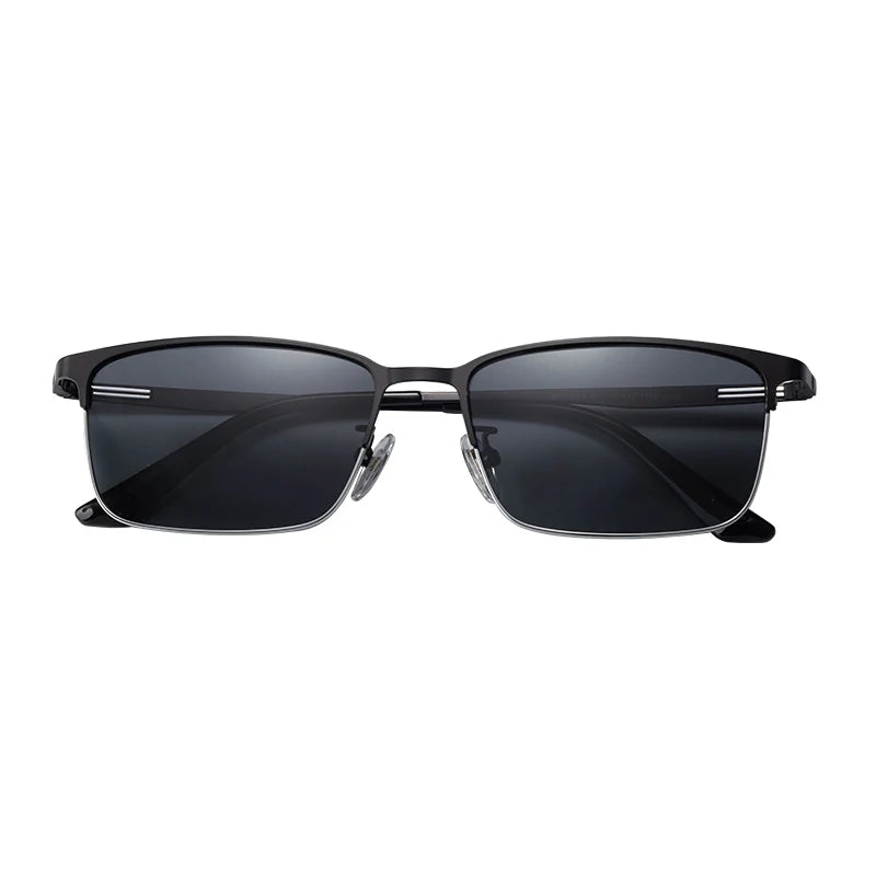 Wholesale Fashion Trendy Designer Titanium Square UV400 Shades Sun Glasses Sunglasses for Men