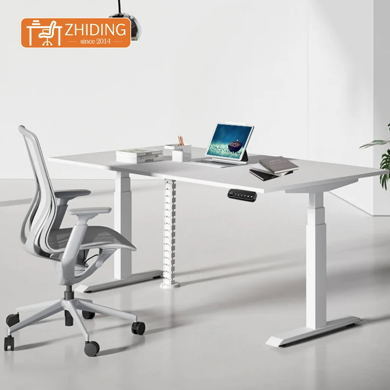 Professional Standing up Electric Height Adjustable Desk Electric Office Desk Computer Table Electric Height Desk