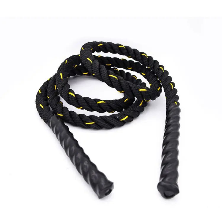 Bearing Weighted Cordless Jump Rope Gym Sports Fitness Training Adjustable Exercise Battle Rope Skipping Rope Workout Equipment