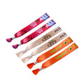 Custom Disposable Fabric Wristband for Kids Anti-Lost Safety Bracelet for Festivals and Events Promotional Item