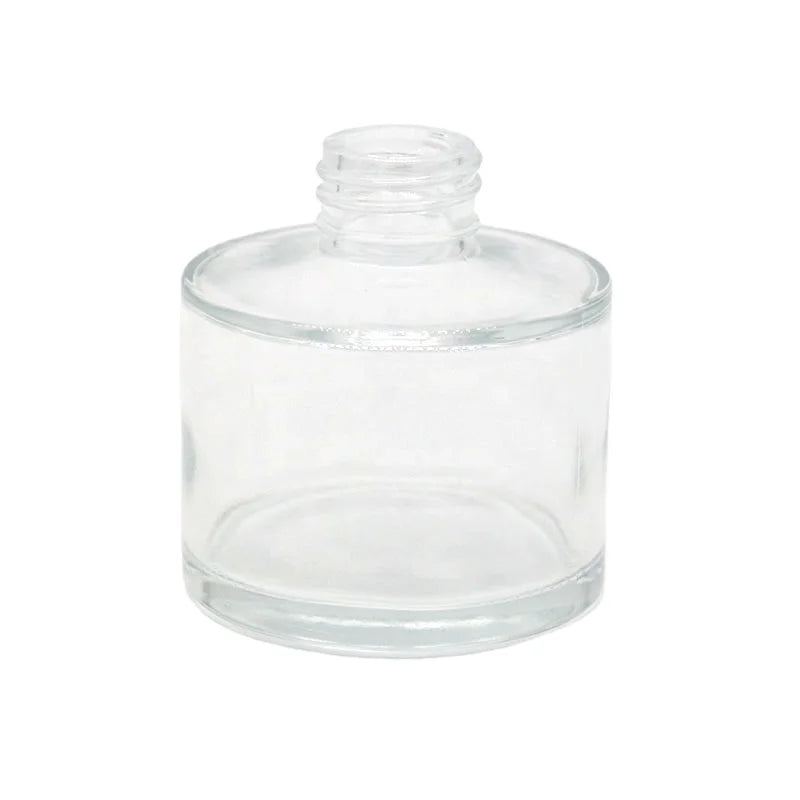 Hot Sale Empty 1oz 30ml 50ml Cylindrical Glass Oil Bottle Essential Oil Bottle Dropper Frosted Serum Bottle