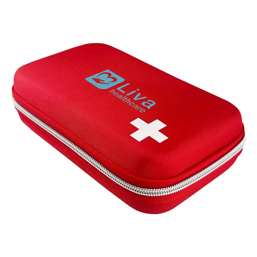 Custom Printed Travel Portable Contains FA001 Small Car Doctor's First Aid Kit Box Promotional Gifts with Logo Medical EVA Case