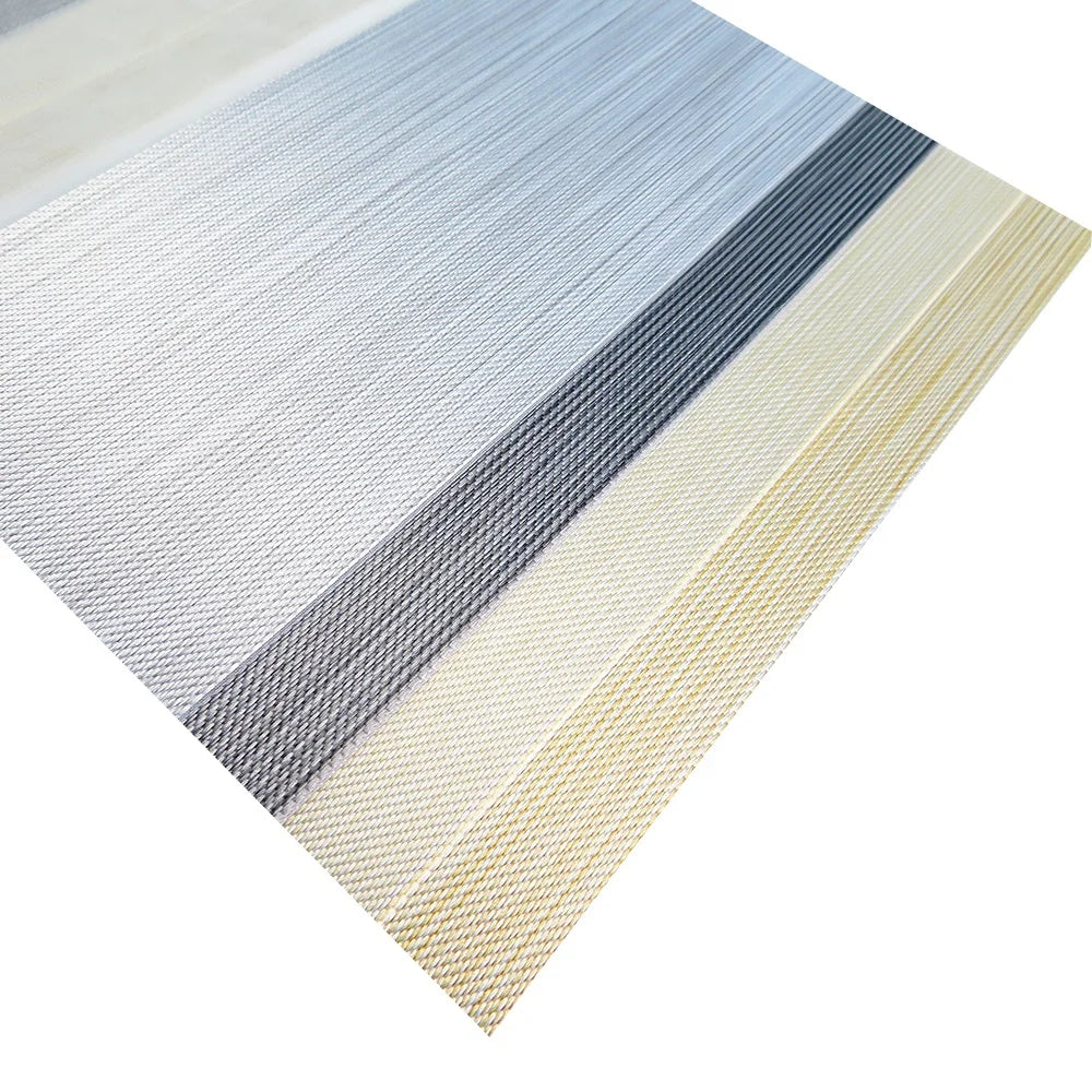 China Shaoxing Wholesale Luxury Home Decor Window Blackout Blind Polyester zebra Blinds Fabric Foshan Online Textiles Cloth