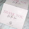 Digital Printing Thick Paper Card Printing With Envelope Thank You for Purchased Card Printing for Small Business