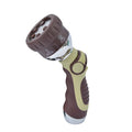 Winslow & Ross Metal Micro-Control 6-Pattern Nozzle High Pressure Sprinkle Hand-held Car Wash Nozzle