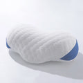 Super Elastic Square Woven Neck Nursing Massage Orthopedic Memory Foam Pillow for Camping Outdoor & Hotel Use