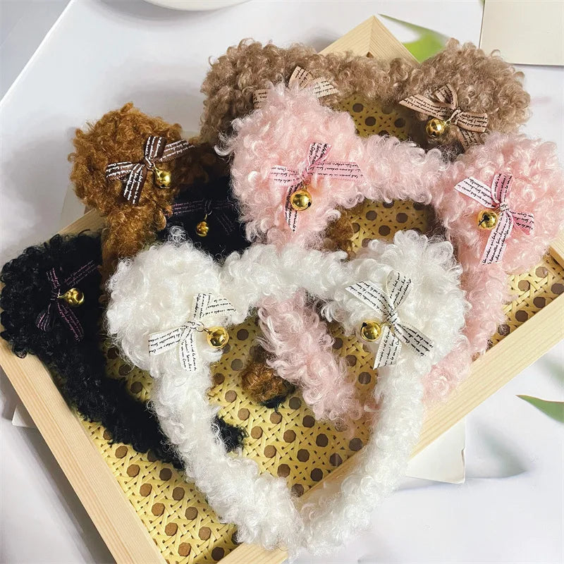 Little Bear Bells Sell Cute Three-dimensional Headbands Bear Rabbit Ear Cartoon Bear Ear Headband