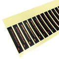 Custom Copper Foil Logo Glossy Lamination Food Chocolate Label Stickers Permanent Adhesive Snack Use