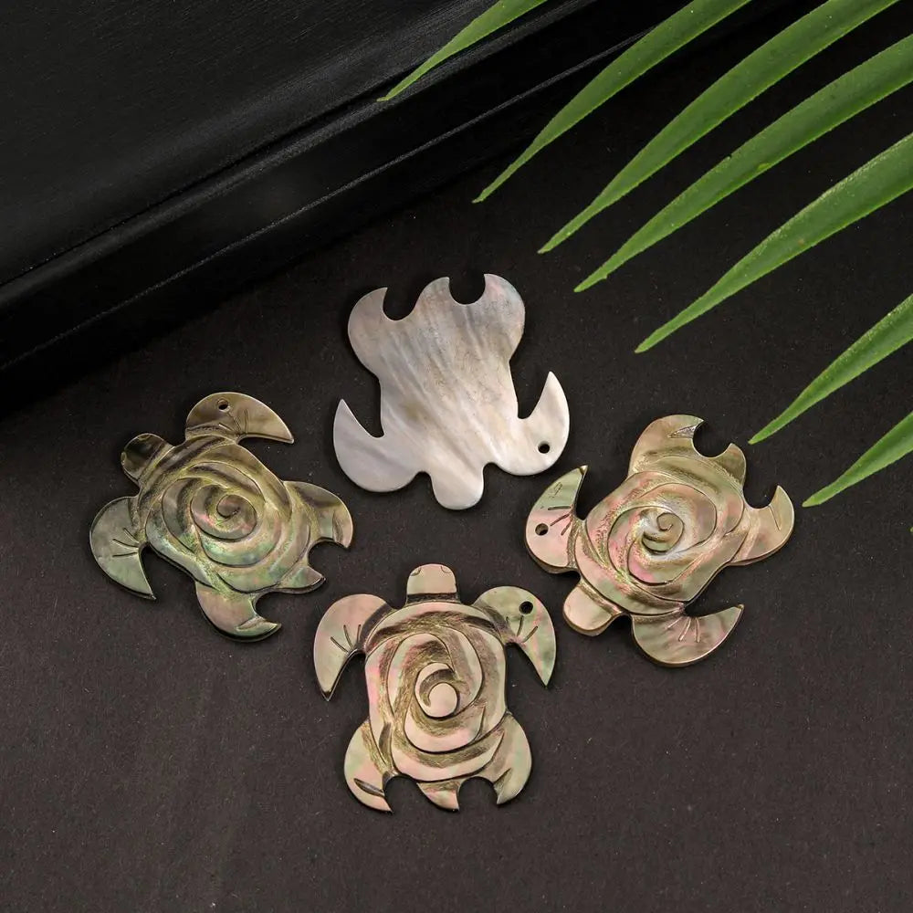 Hawaiian Trendy Cheap Cost Natural Shell Charms for Jewelry Making Diy Accessories