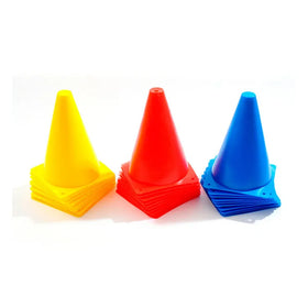 Wholesale Cheap MUDA Durable Agility Football Training Cones PE Material Lightweight Custom Logo Multi-color 23CM China Packaged