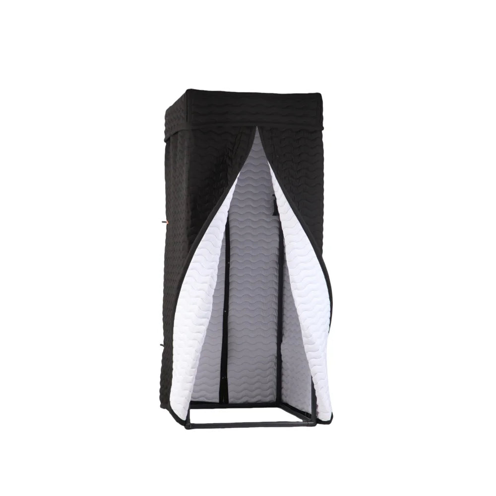 VoxOasis Studio Portable Vocal Booth for Recording Sound Booth for Podcast / Musician with NRC Rated Blankets