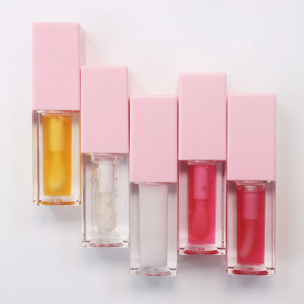 Wholesale Organic Private Label pink Moisturizer Watermelon Tinted Lip Oil