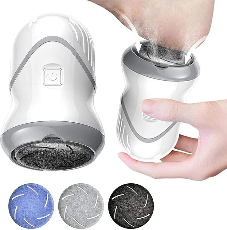 Electric Rechargeable Foot Callus Eliminator Pedicure Trimmer with Hard Skin Rupture Remover