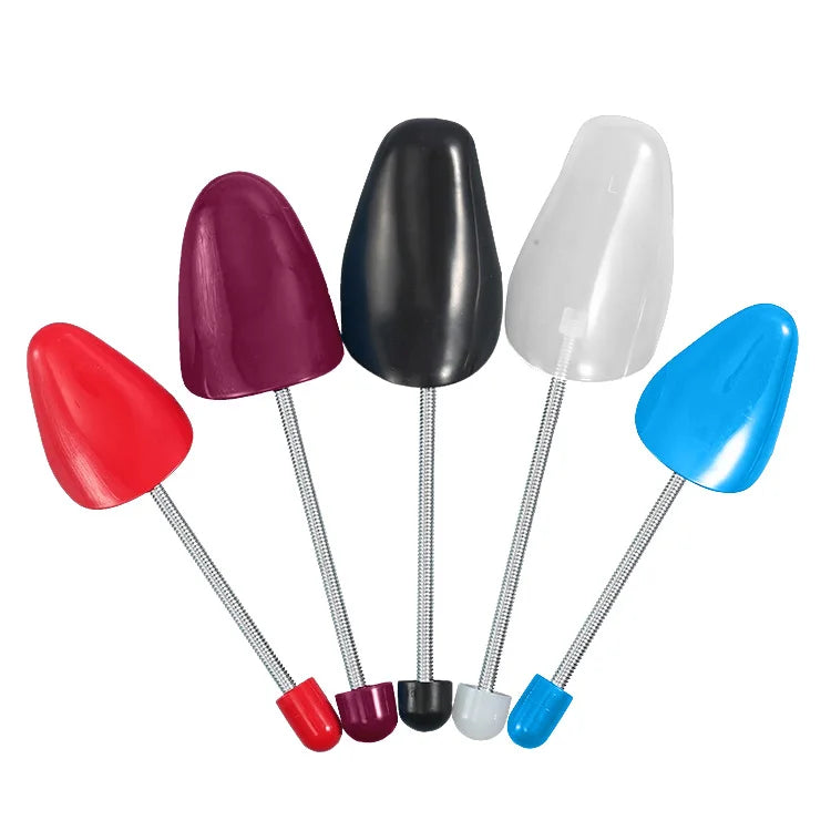 Custom Logo Wholesale Popular Adjustable Shoe Tree Plastic Spring Shoe Stretcher for Women and Man