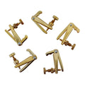 Wholesale Golden Plated Metal Violin Fine Tuners String Adjustable for Violin Viola Cello Musical Accessories Made in China