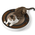 New Arrival ZhiZao Eco-Friendly Cat Scratch Scratcher Board Modern Classic Design Bell Printed Paper Durable B/C Flute Carton