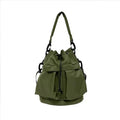 Leisure Swimming Bag Large Capacity Nylon Underarm Bucket Bag Handheld Drawstring Fitness Bag Single Shoulder Ba