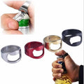 Factory Price Ring Bottle Opener Creative Stainless Steel Finger Ring Beer Openers Bar Tools Kitchen Accessories