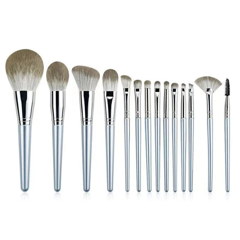 Luxury14pcs Makeup Brush Set for Eye Foundation Lip Custom Logo Make up Brushes Makeup Brush Set With Bag and Bucket