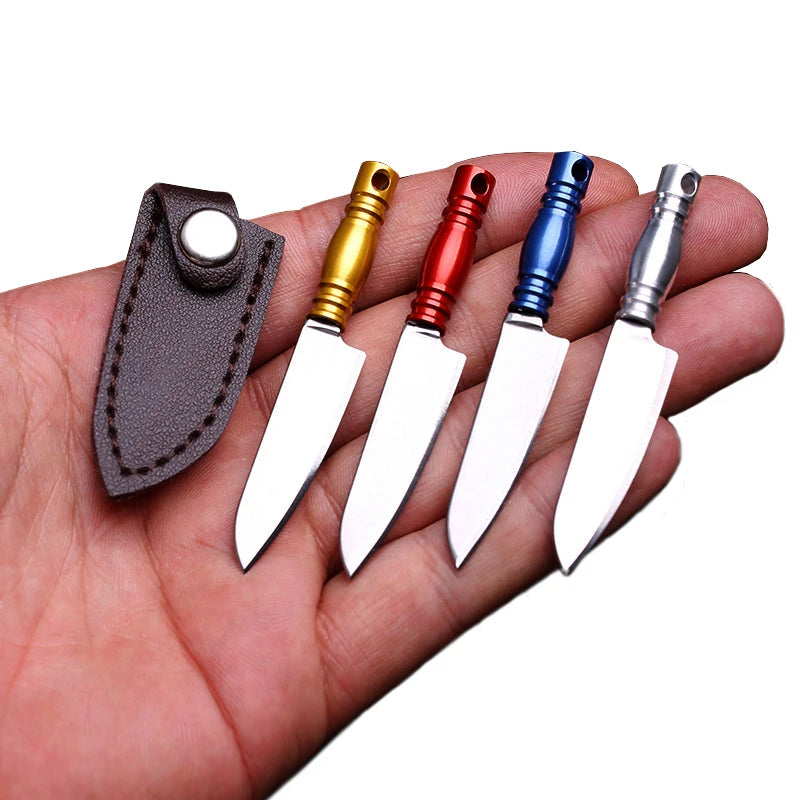 Pocket Knife Small Mini Knife Keychain Accessories Fishing Accessories Fishing Gift