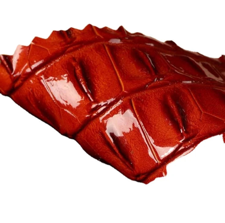 Patent crocodile Artificial Leather Pu Leather for Handbag