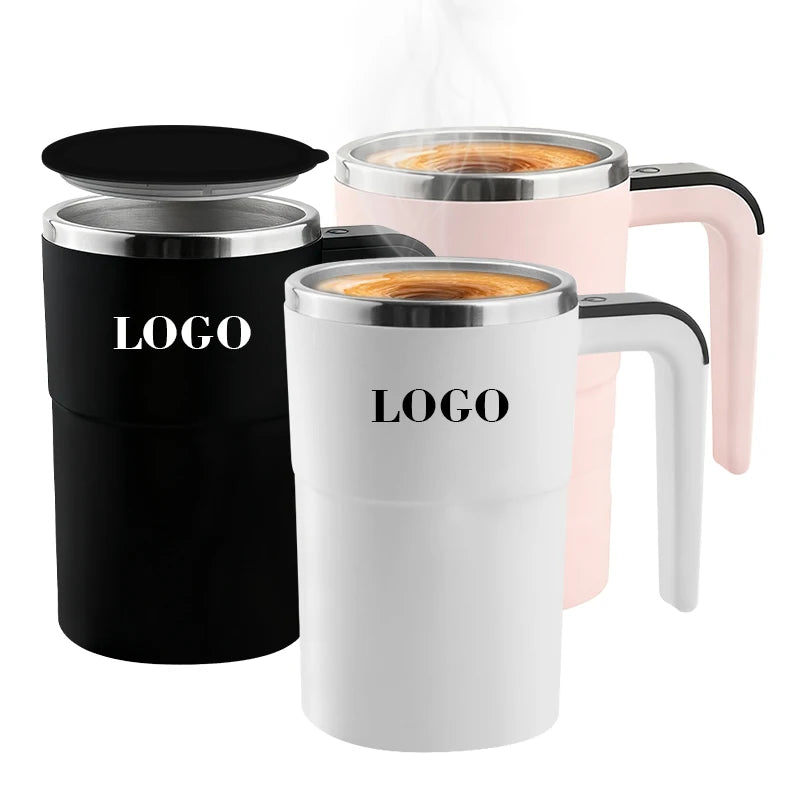 2025 Electric Portable Travel Coffee Cup Mixer Automatic Coffee Cup Blender Intelligent Household Smart Coffee Maker