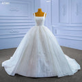 Jancember RSM67390 Glamorous Sequins Sleeveless Bridal Ball Gown Wedding Dress