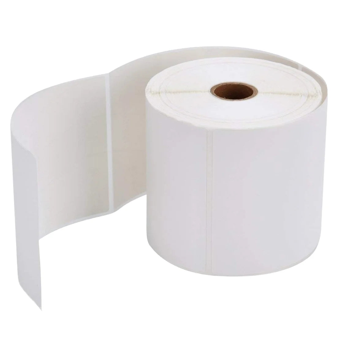 Direct White Waterproof Oil Proof Tear-resistant Thermal Adhesive Sticker Promotion Hot Selling Grocery Packaging Shipping
