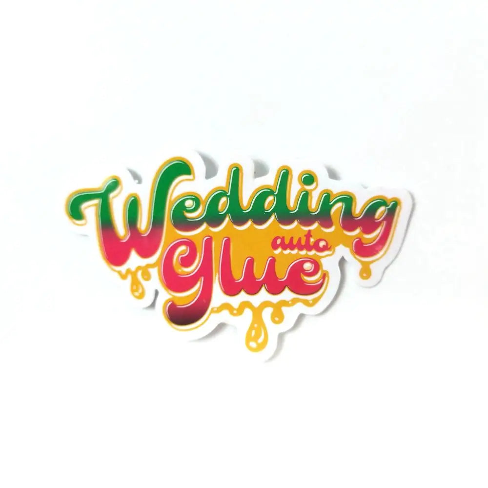Custom Promotional PVC Matte Finish Label Decorative Journal Stickers for Business Party or Wedding Made in China