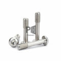 304 Stainless Steel Pan Head Hex Socket Locking Screw Half Tooth Screw M3 M4 M5 M6 Anti Loose Captive Screw
