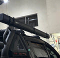 Large Stock 4x4 Car Awning Tent Waterproof Retractable Vehicle Awning Car Side Awning with Led Lighting for Truck Campers