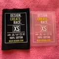 Fashion logo T-shirt Neck Heat Press Transfer Labelpromotional Size Iron on Transfer Sticker for Fabric