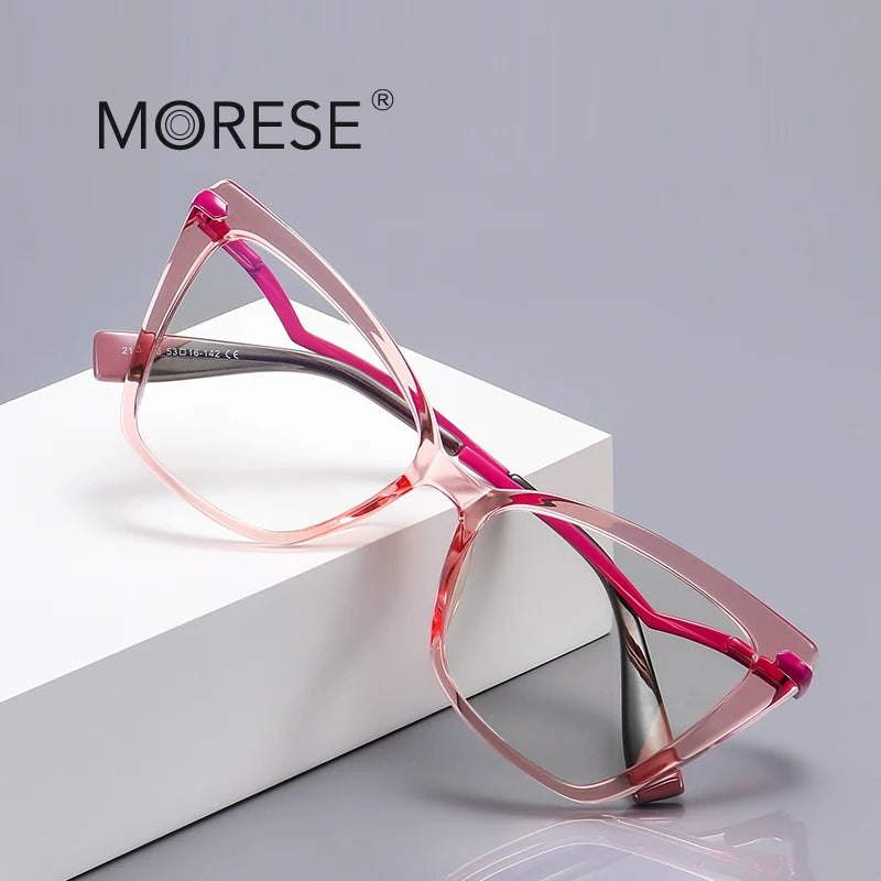MORESE New Design 2106 Computer Style Progressive Magnesium Full Rim Bifocal Blue Light Glasses Frames
