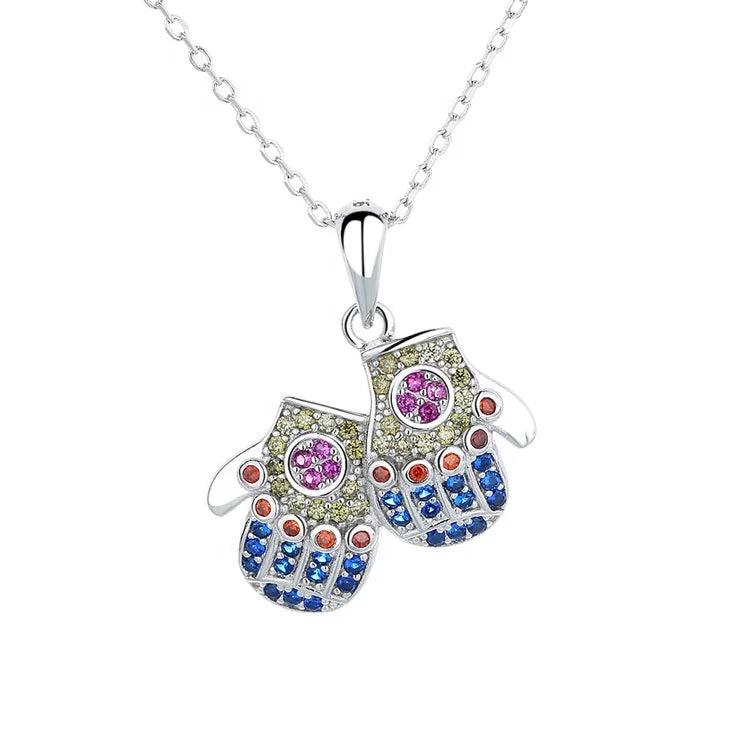 Fine Jewelry Hand Made Pendant Necklace Pure Silver 925 Cute Gift for Kids