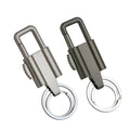 Wholesale Safety Keychain New Design Personalized Double Rings Metal Keychain