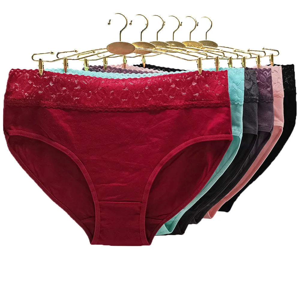 XXXXL Large Size Ladies Panties Big Butt Breathable Cotton American Big Size Underwear for Women