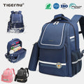 High Quality Breathable Reduced Pressure Light Weight Multi-pocket Light Waterproof Campus Student Backpack Kids Backpack Set