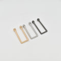 Custom U Shape Buckle Anti-Corrosion Buckle Swimwear Connector for Women Swimsuits Fashion Clothing Buckle Ring Alloy Accessory