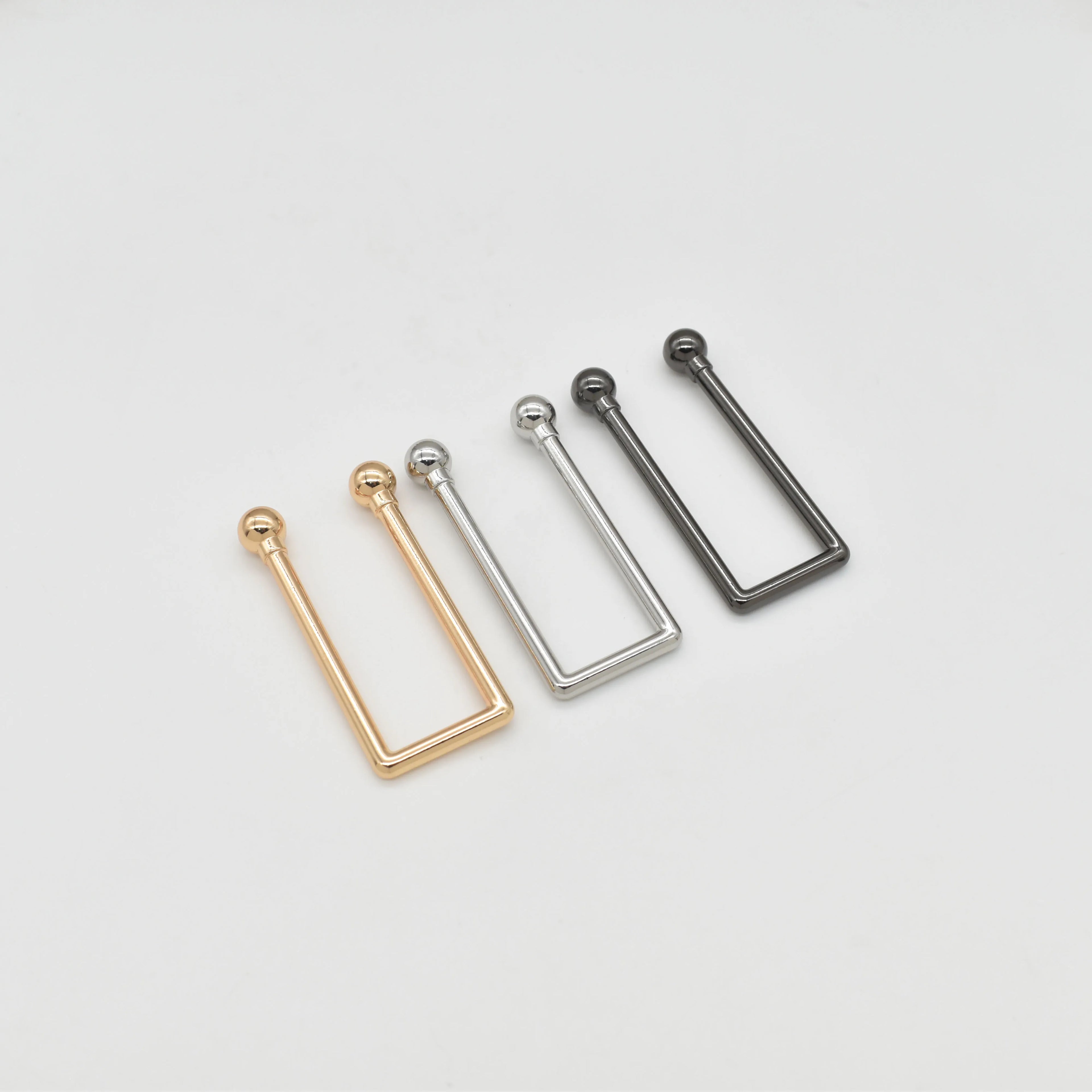 Custom U Shape Buckle Anti-Corrosion Buckle Swimwear Connector for Women Swimsuits Fashion Clothing Buckle Ring Alloy Accessory
