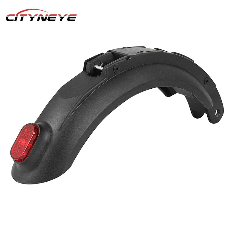 Kugoo S3 Rear Fender Mudguard Scooter Fender Replacement Accessory with Screws and Taillight Scooter Parts