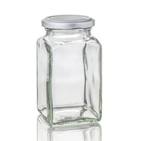 Normal Flint Designed Engraving Twist-off with Lug Lid Jam Honey Jar 1000ml 100cl 72cl Glass Jar