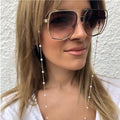Fashion Glasses Jewelry Accessories Minimalist Slim Chain Pearl Glasses Chains for Women
