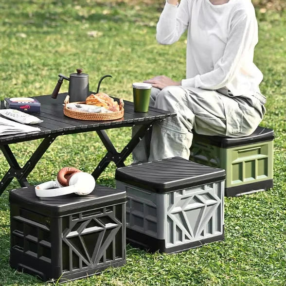 New Design Folding Toilet Outdoor Camping Telescopic Stool and Toilet Seat Portable Car Travel Toilet