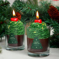 Glass Jar Soy Wax Food Chocolate Matcha Cream Scented Candle for Christmas Candle