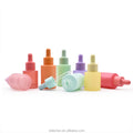 Wholesale Glass Dropper Bottle 20ml 30ml Flat Shoulder Thick Hair Oil Serum Packaging