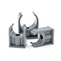 UPVC Water Pipe Clamp U-shaped Fixed Fittings 20mm-110mm Universal